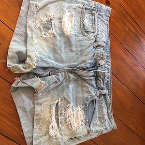 Distressed American Eagle Shorts